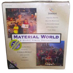 VTG Material World A Global Family Portrait CD-Rom Windows Mac 1996 StarPress NO